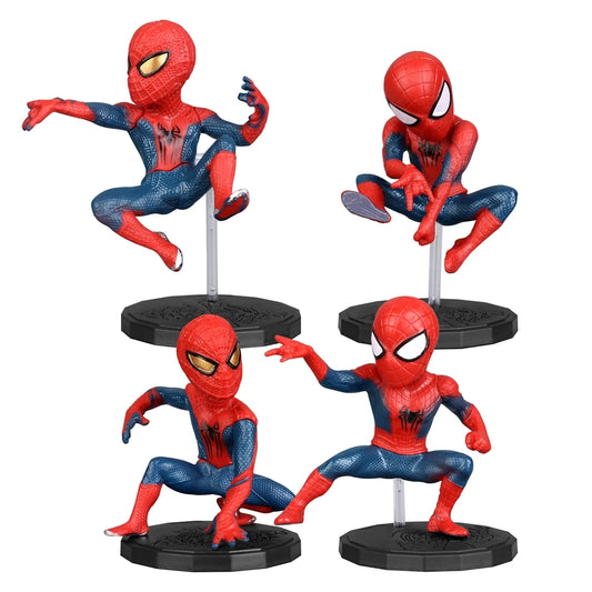 Web Strike™ Mini Hero Figure Set – 4PC Collector Edition